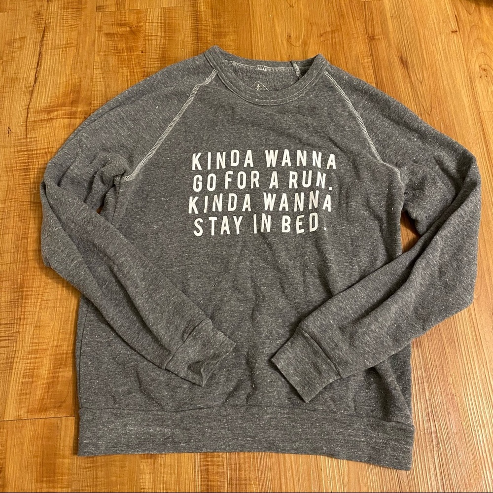 Sarah Marie Design Studio Running Sweatshirt Grey